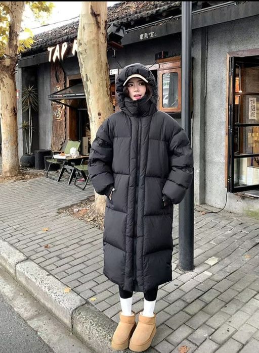 Женский пуховик ,черный, белый, бежевый, серый