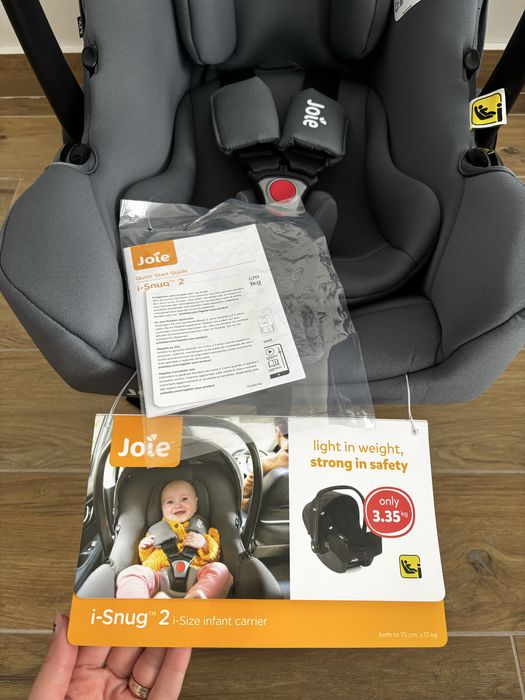 Scoica auto I-Snug 2, Shell Grey, Joie