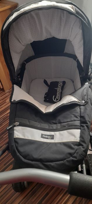 Cărucior Emmaljunga 2 in 1 cu landou+sport cu accesorii
