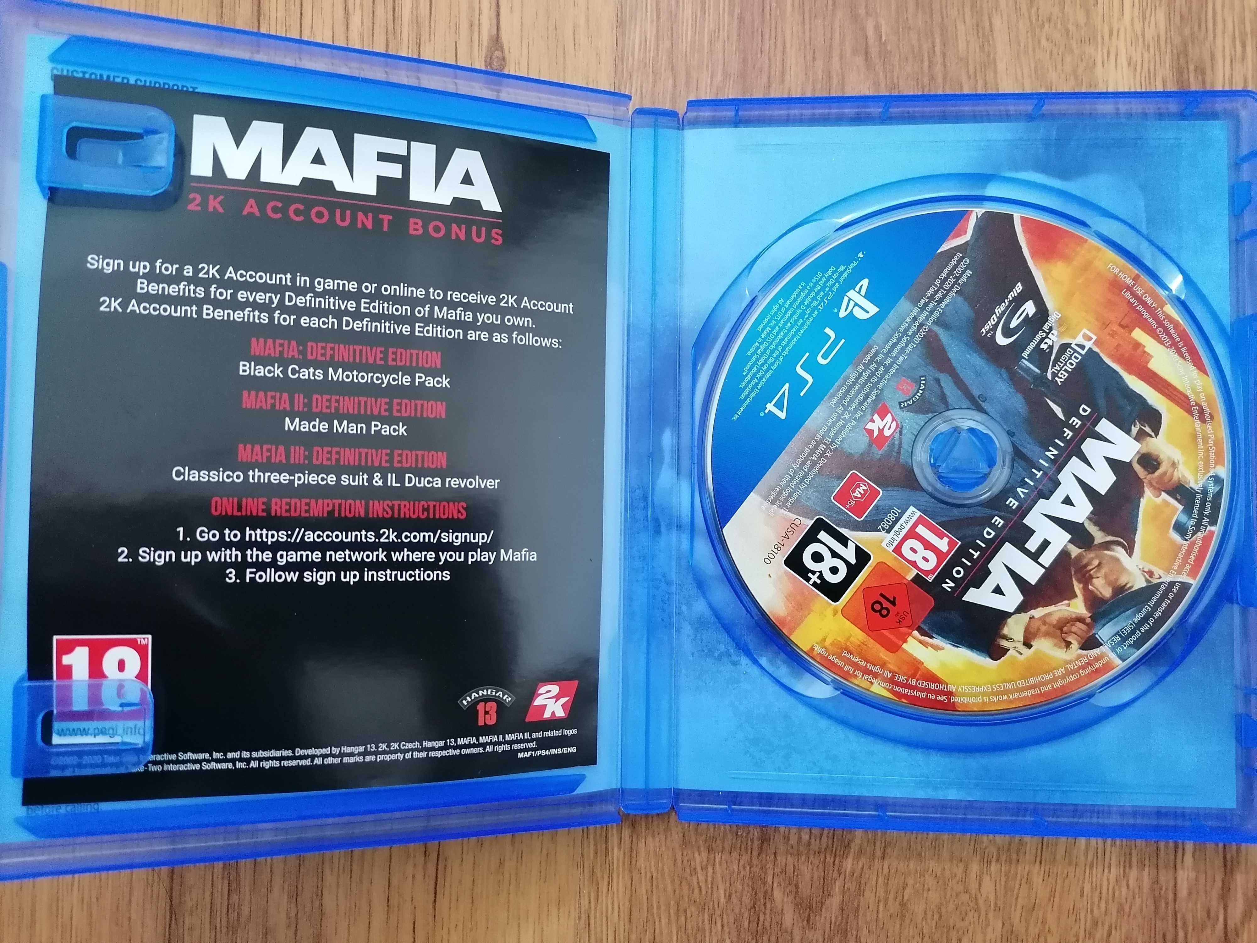 Mafia игра за Ps4