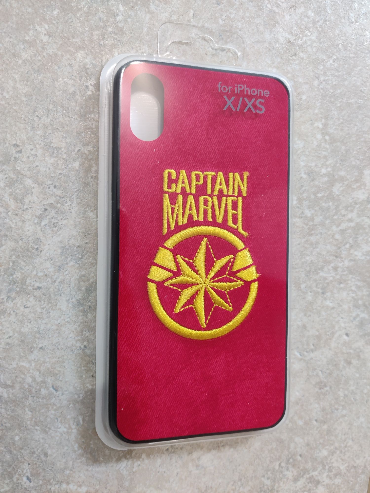 Husă iPhone X/XS Captain Marvel