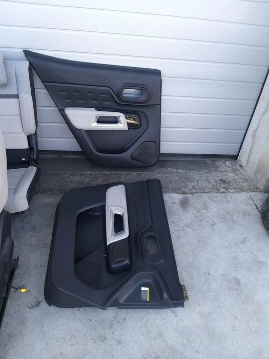 Interior mixt piele textil citroen c5 aircross 2019