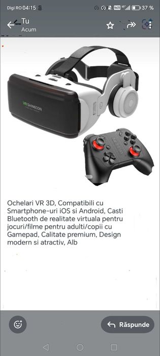 Ochelari vr game
