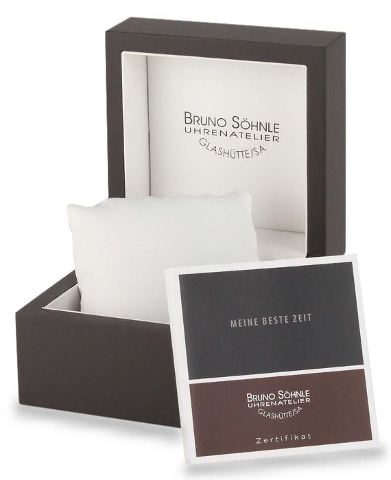 Ceas Bruno Sohnle dama, 12 diamante, carcasa 36mm, produs in Germania