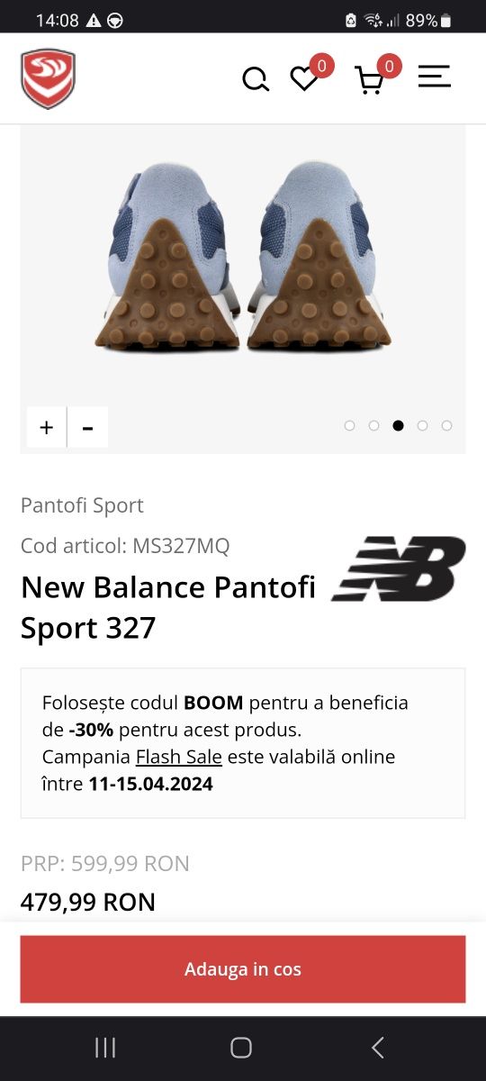 Adidasi New Balance Noi