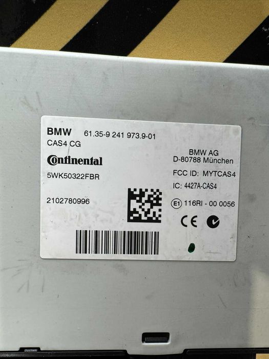 BMW CAS4 модул – 5WK50322FBR – оригинален Continental