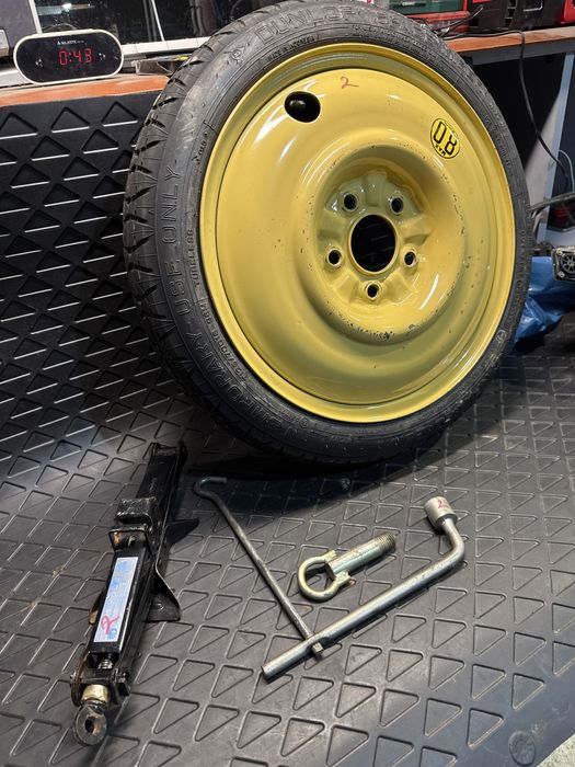 Roata rezerva 5x114,3 Mazda Set kit pana Honda Hyundai Renault Nissan