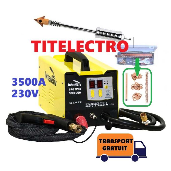 Aparat tras indreptat tabla auto PRO SPOT 3800 DUO 230V INTENSIV