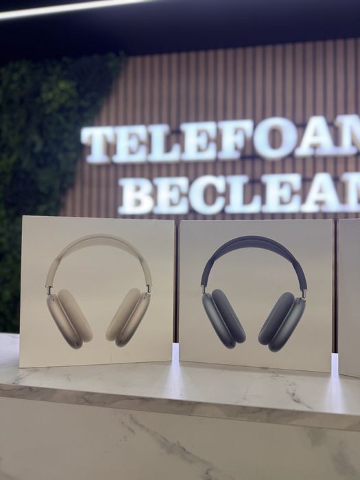 AirPods Max / Blue & Silver / USB-C / Sigilat