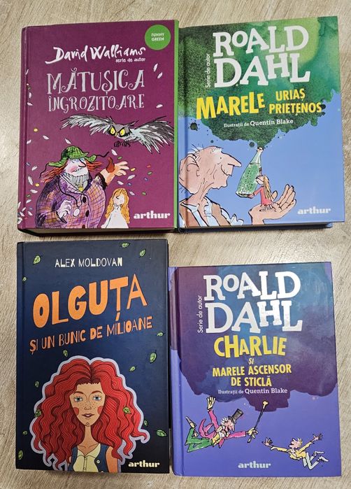 Cărți Arthur Roald Dahl si Williams