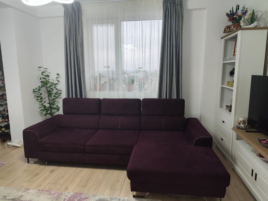 Canapea de sufragerie extensibila , impermeabila 280/170cm