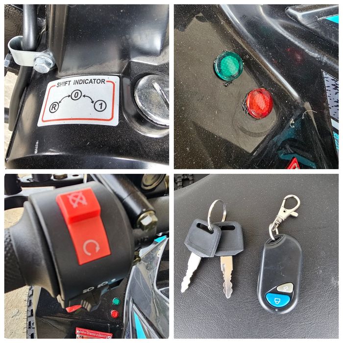 KXD ATV Quad 125cc D-N-R Germany