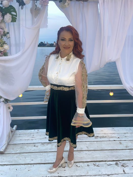 Camasa si fusta compleu Mirela Vaida