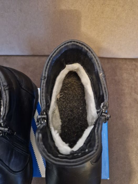 Cizme dama imblanite din piele