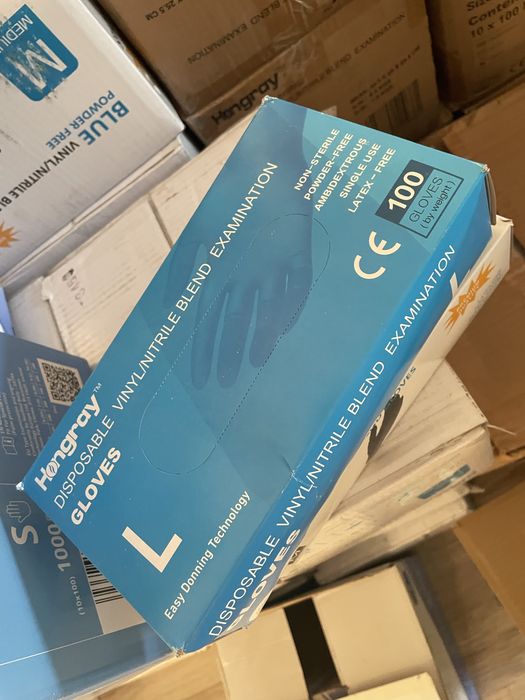 Перчатки медицинские для кафе.