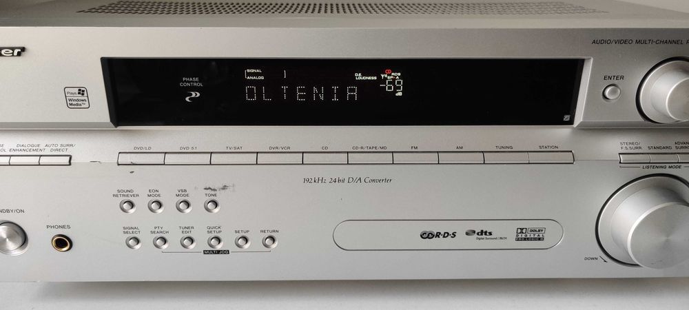 Pioneer VSX 417 muzica amplificator analog 5.1 muzica