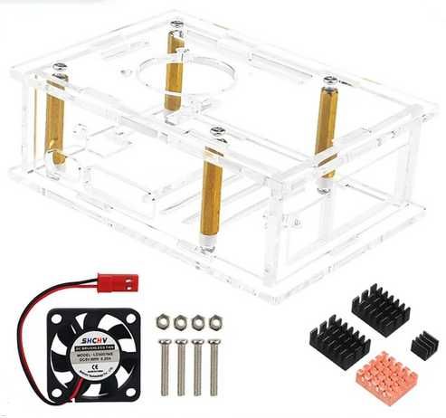 KIT mini carcasa pentru Raspberry Pi 5