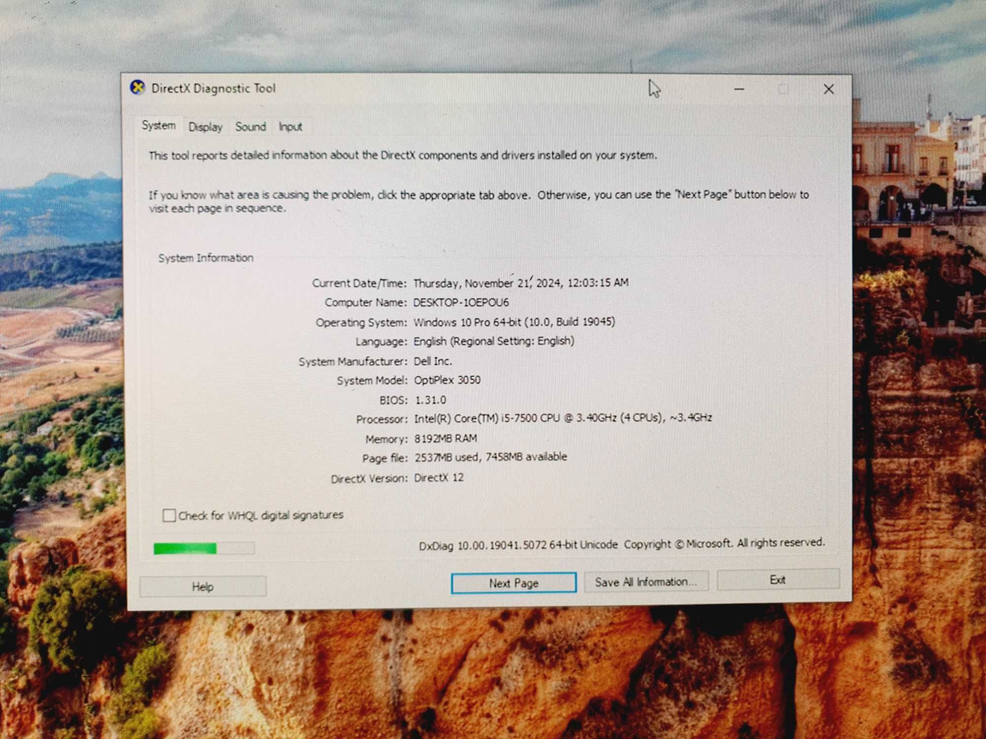 Unitate / PC Dell Optiplex 3050 SFF