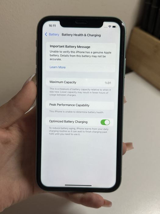 Iphone 11 64gb 91% капацитет