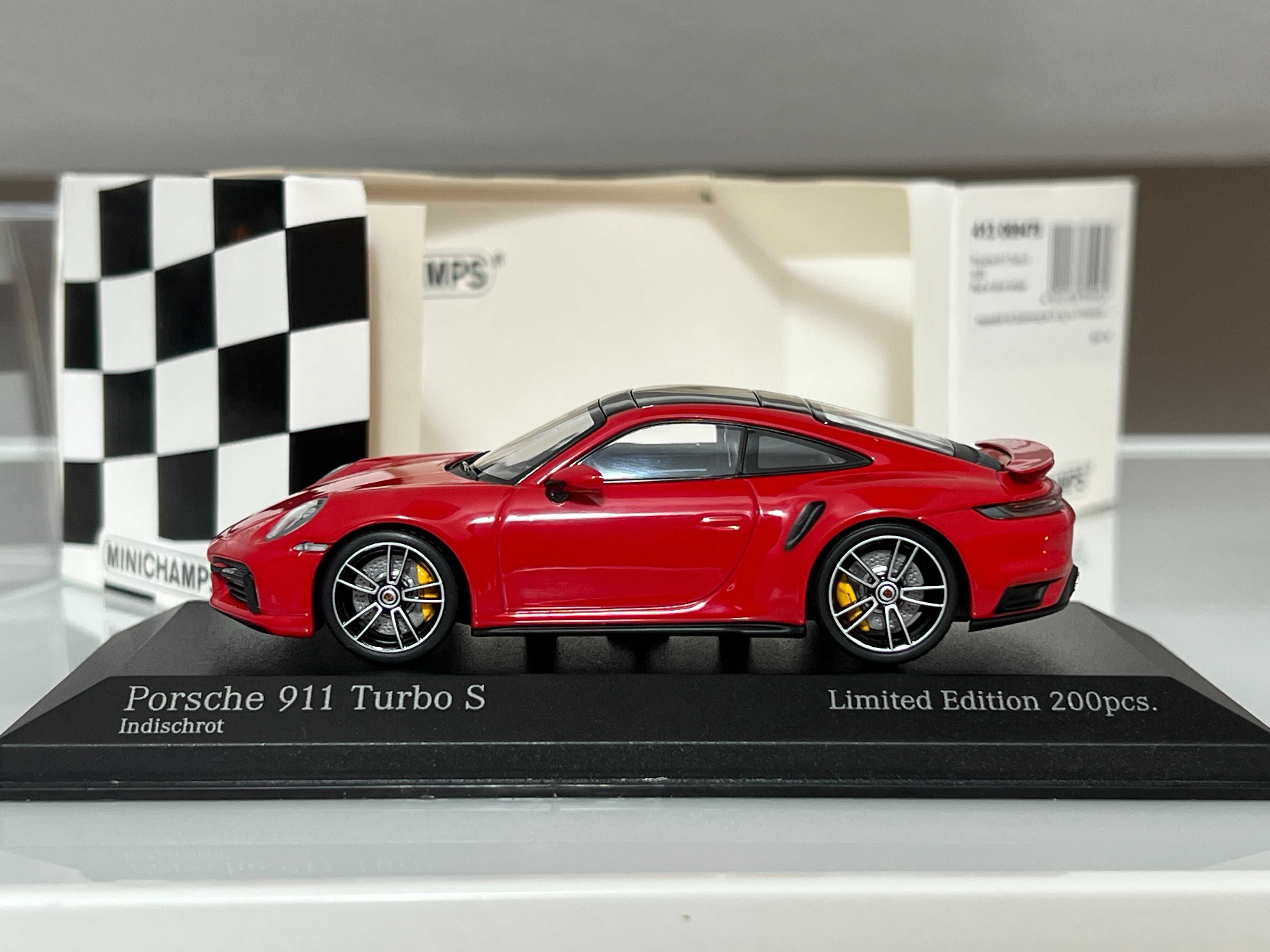 Macheta Auto 1/43 Minichamps Porsche 911 Turbo S 2020