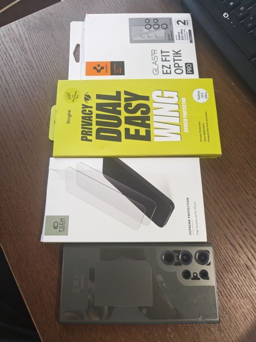 Samsung s23 ultra 512gb green + folii de protectie