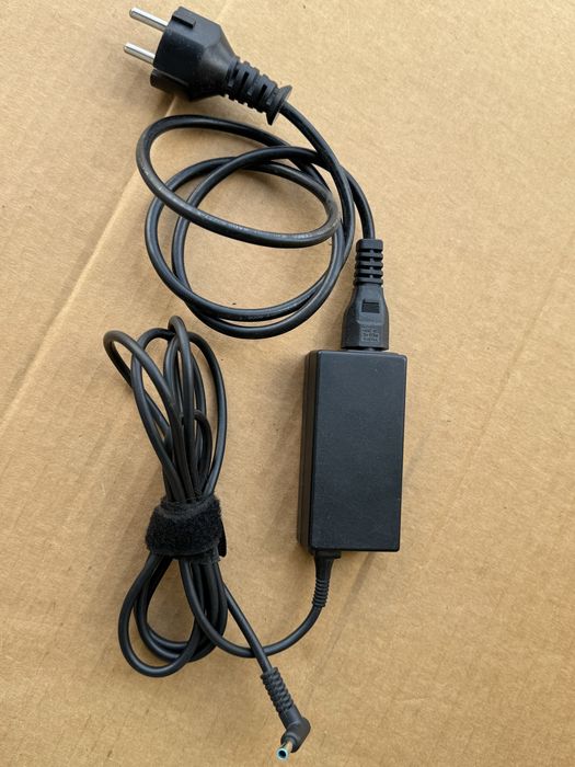Оригинално зарядно за лаптоп HP 19.5V 2.31A Синя букса , зарядно hp