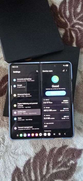 Vand telefon Samsung z fold 5 512 gb