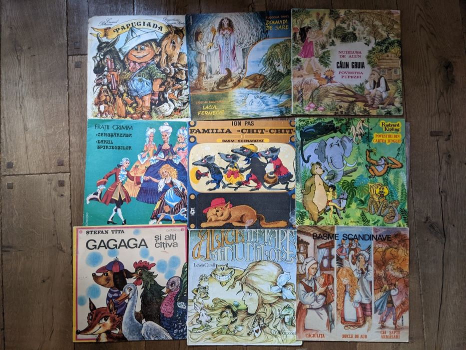 Lot 50 de viniluri povesti din toate timpurile