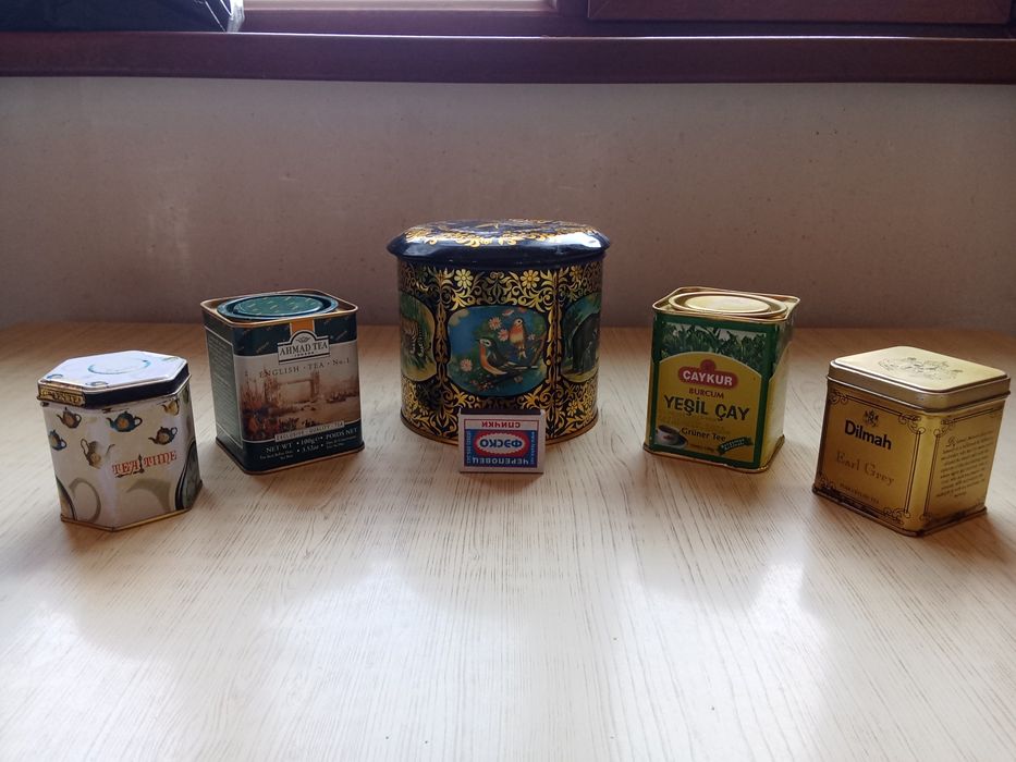 Банки из под чая
