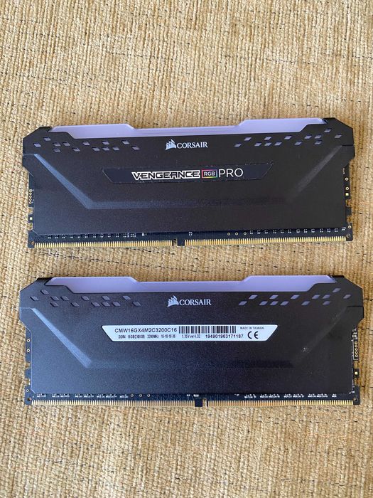 ОЗУ DDR4 Corsair Vengeance RGB PRO 16GB (2 X 8GB) 3200MHz CL16