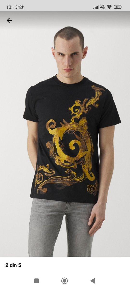 Oferta Tricou VERSACE original 100% colectia 2024 modele noi M,L,XL