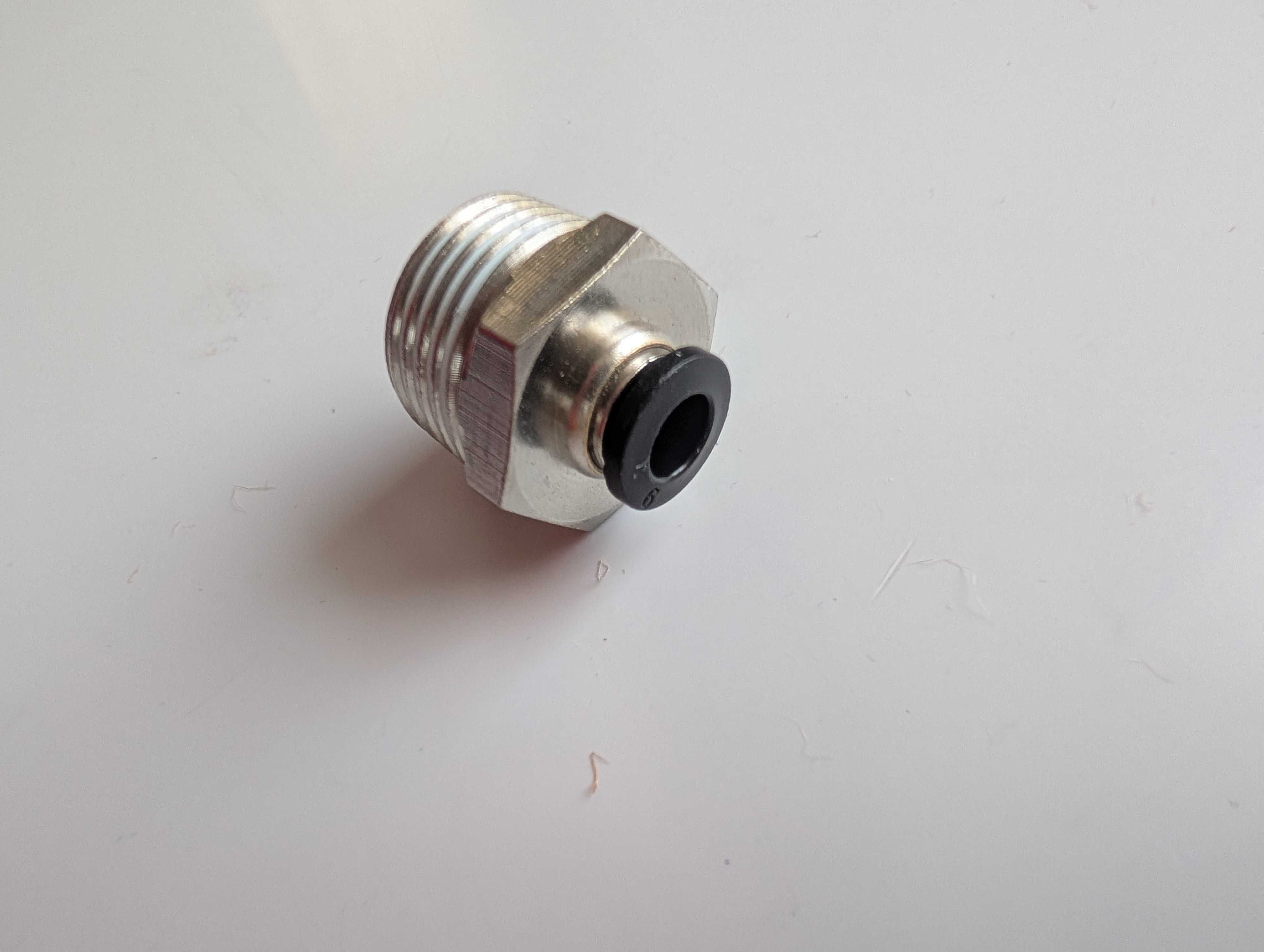 Водопроводен фитинг шлаух пуш ин push in 1/2 към 1/4 (6mm) маркуч
