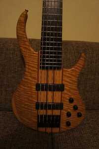 Chitara bass activ/pasiv cu 6 corzi, Harley Benton BZ-6000 NT