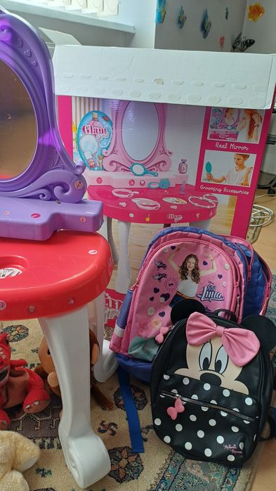 Măsuță de toaleta pentru papuși