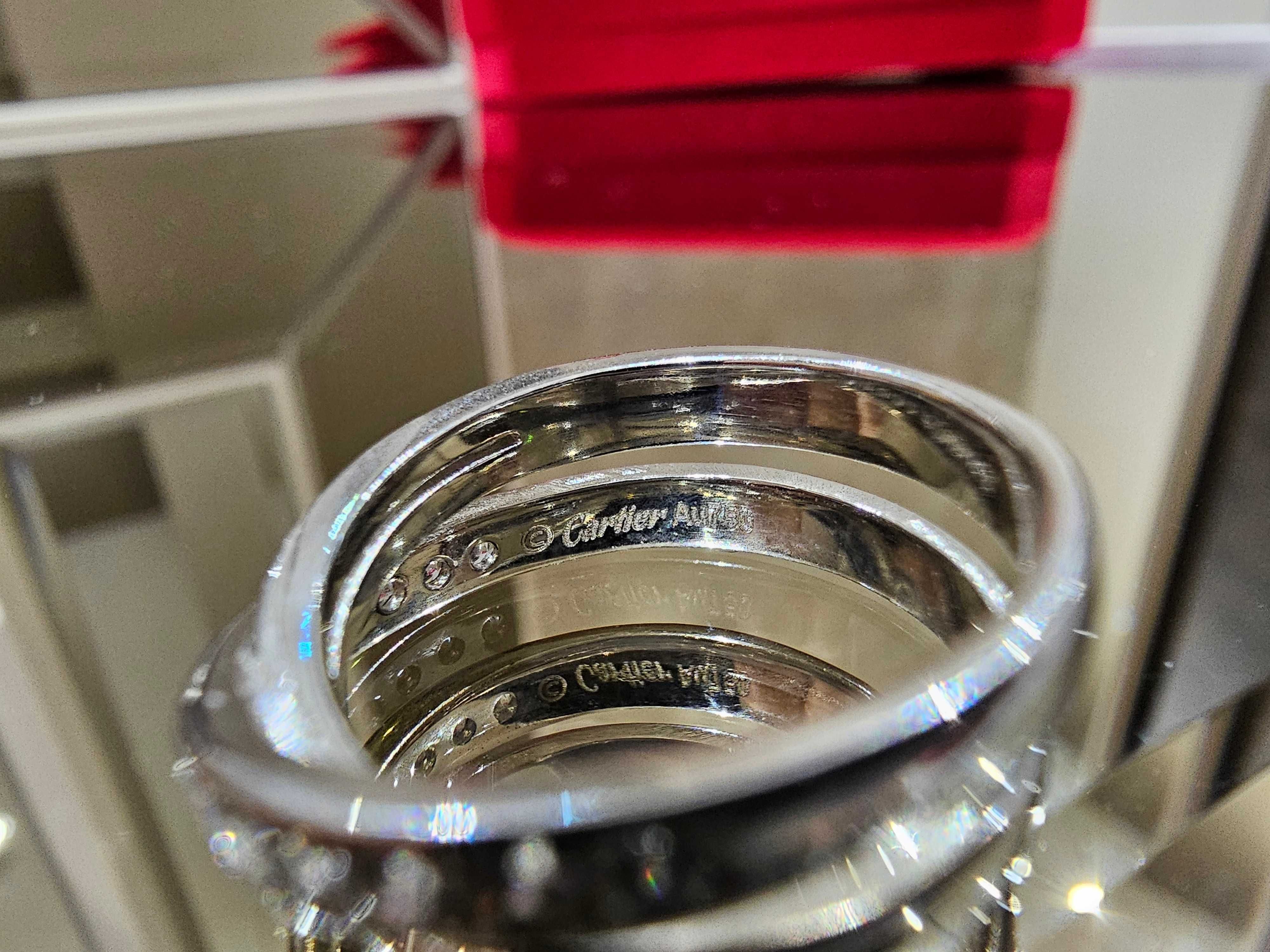 CARTIER Etincelle de Cartier White Gold Diamonds Дамски Пръстен