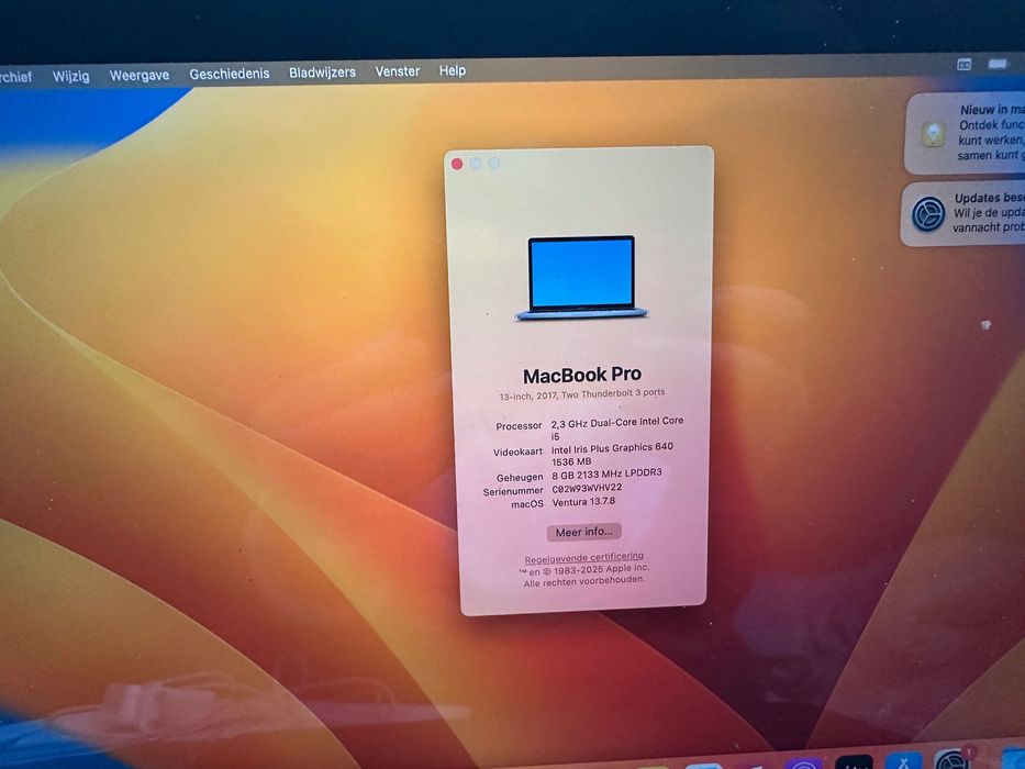 MacBook Pro end 2017,SPACE GREY