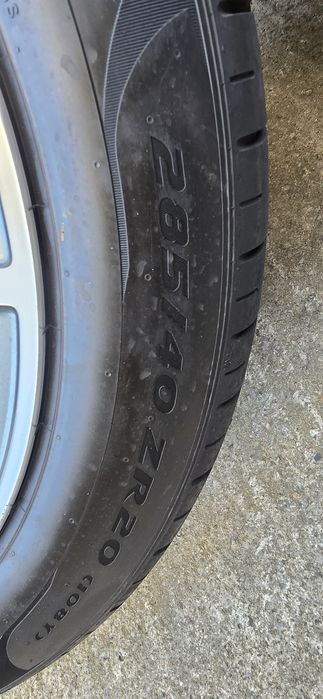 Оригинални  20 джанти Mercedes S klassa 63 AMG  W223 с гуми Pirelli