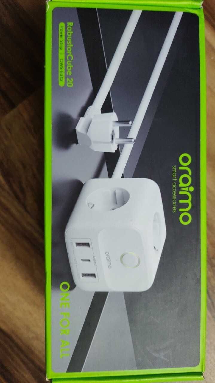 Многопортово устройство Oraimo OWS-Е342, 20 W, Зареждайте 6 устройства