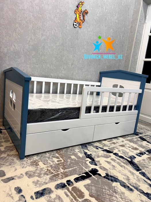 Bolalar uchun krovatlar Ishlab chiqarish Yuqori sfat QuvonchMebeluz