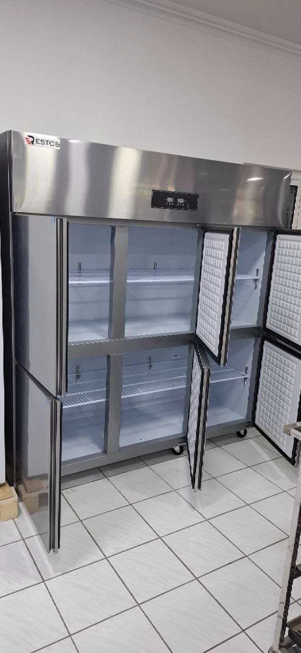 шкаф холодильник морозильник 4 талик RESTOB оптом склатдан