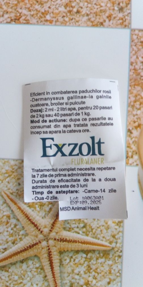 Exzolt Soluție pentru păduchi