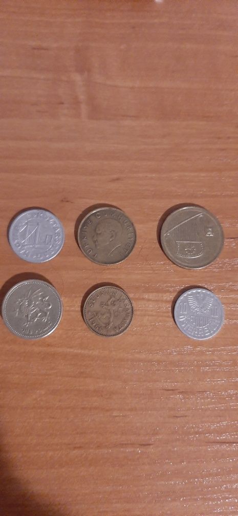 Monede de colecție din diferite țări