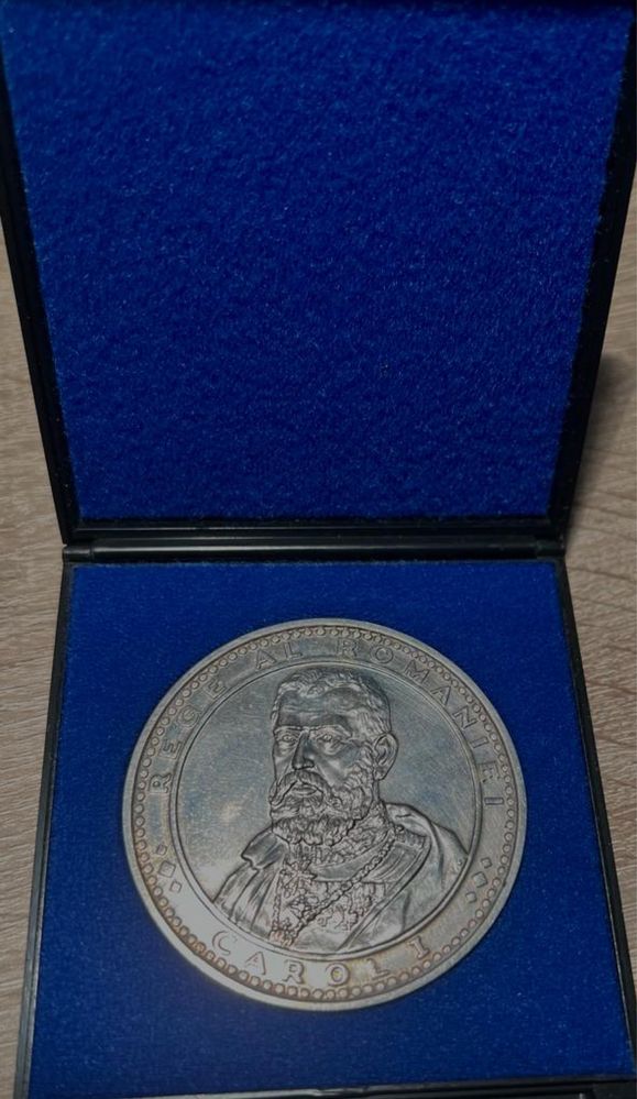 Medalie Argint  -Rege Carol I al României