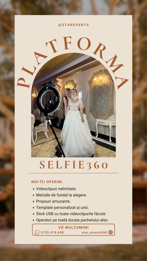 Cabina foto (Oglinda Magica) & Selfie 360