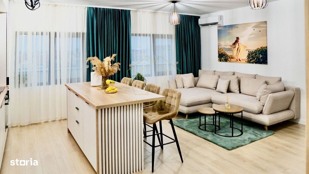 Apartament mobilat cu 2 camere | Terasa 50mp | Dumbravita