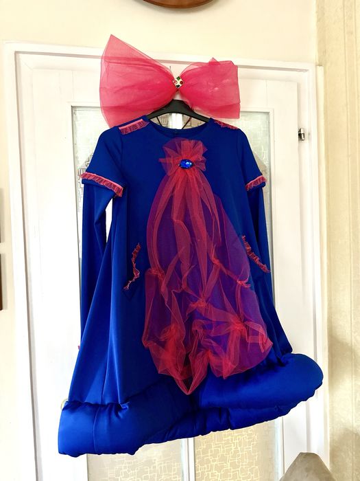 Дамска карнавална рокля Малвина ръчна изработка