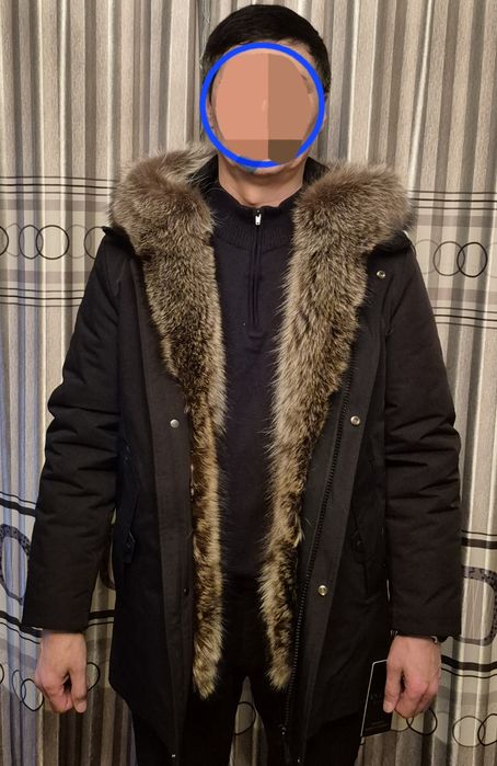 Продам парку из меха волка