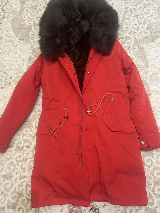 Зимняя парка, куртка в отличном состоянии