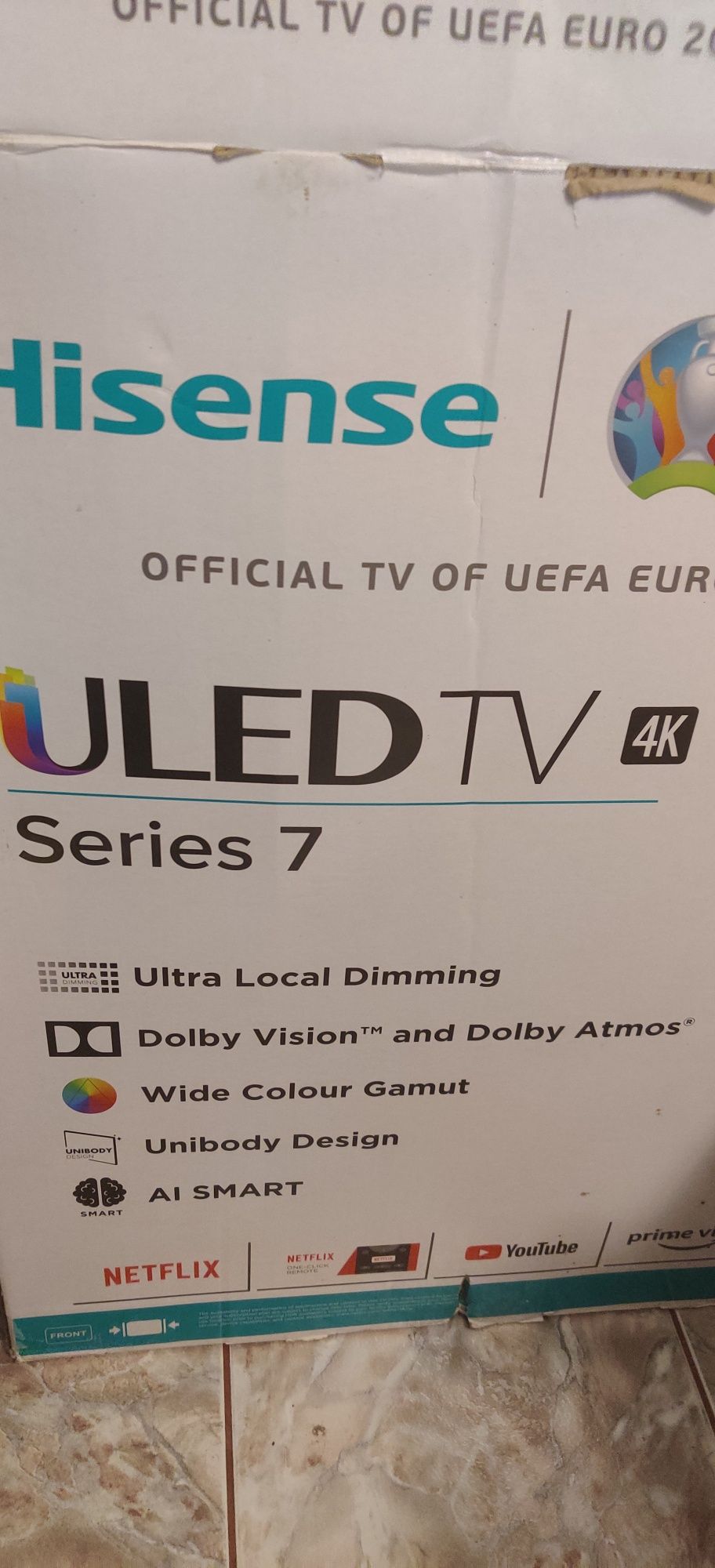 Tv 4k,QLED Hisense ,UHD