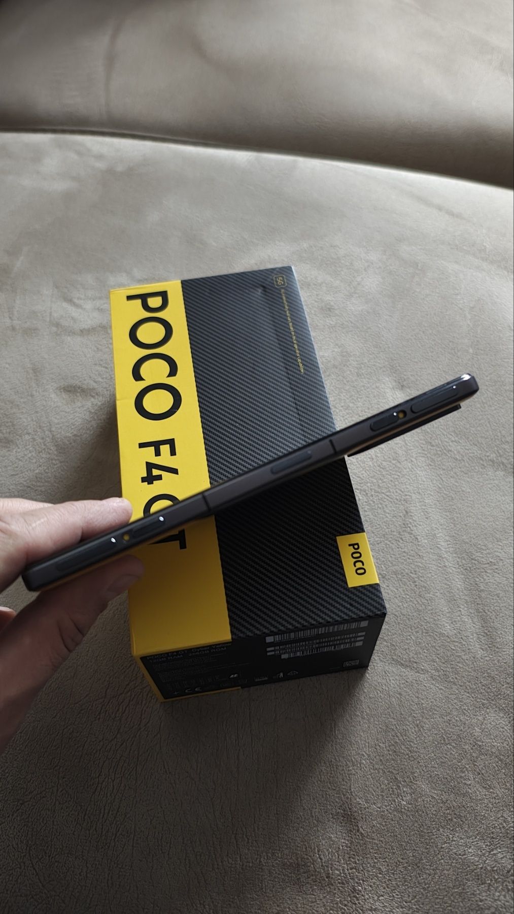 Poco F4 gt 5g 12GB RAM/256 ROM